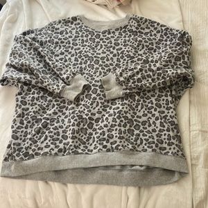 American eagle oversized crew neck